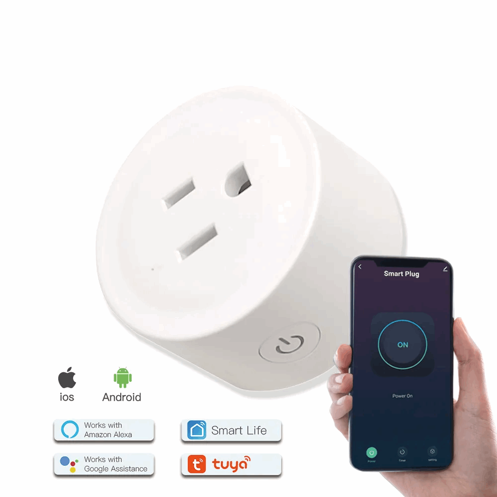 Enchufe Inteligente WiFi 110V app Tuya x 3